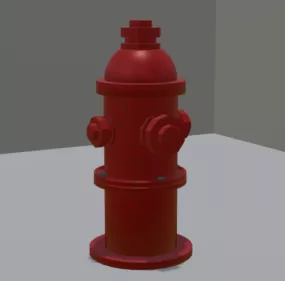 City Fire Hydrant 3d model