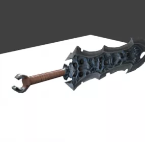 Gaming Sword Medieval 3d model