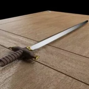 Vintage Sword V1 3d model