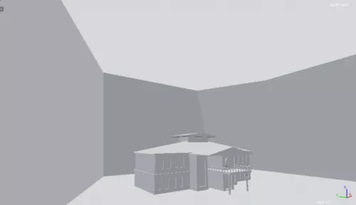 Ancient China House 3d model