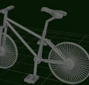 Bicycle Lowpoly 3d model