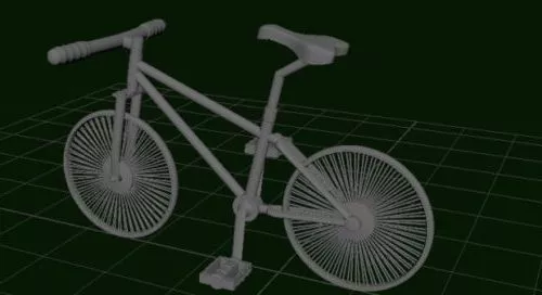 Bicycle Lowpoly 3d model Bicycle Lowpoly 3d model