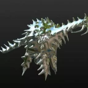 Monster Sharp Thorns 3d model