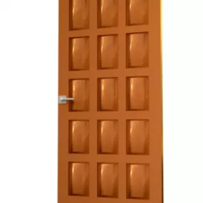 Door Wooden Panels 3d model
