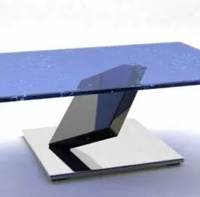 Coffee Table Modern Leg 3d model
