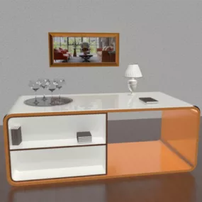 Modern Table 3d model