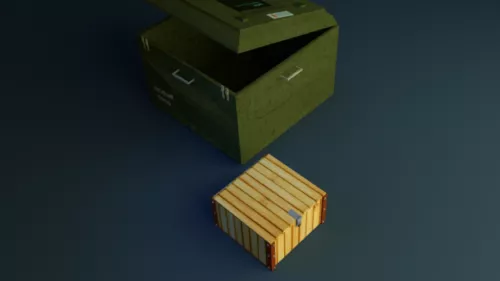 Clothes Container 3d model