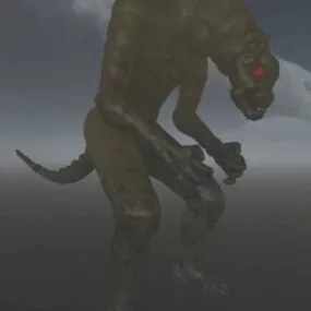 Monster Underground Dinosaur 3d model
