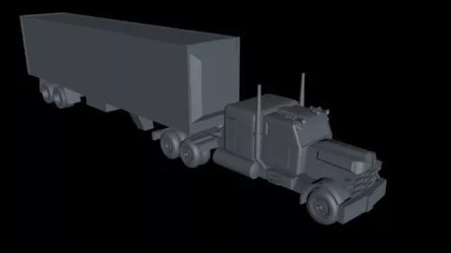 Acmat Vlra Army Truck 3d model