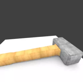 Hammer Home Tool 3d model