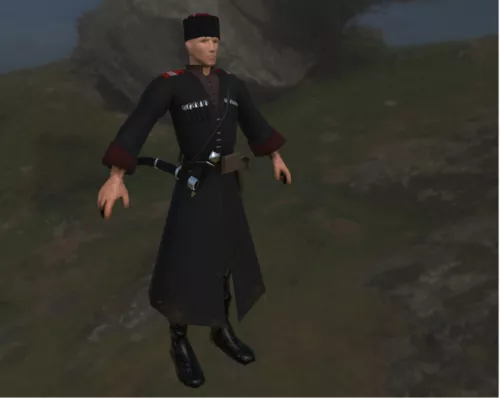 Cossack Police 3d model Cossack Police 3d model