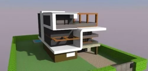 Victorian House Architecture 3d model