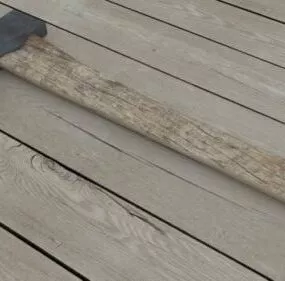 Axe Rustic 3d model