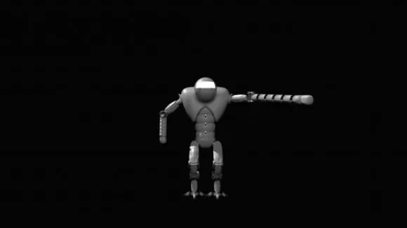 Gun Bot 3d model
