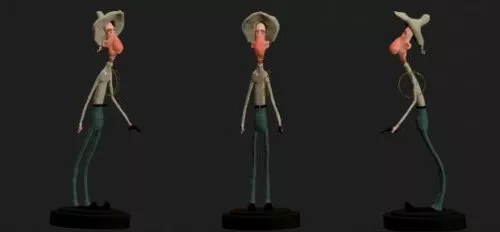 Saitama 3d model