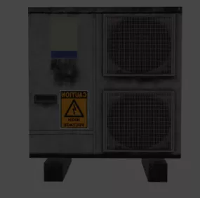 Fan Box 3d model