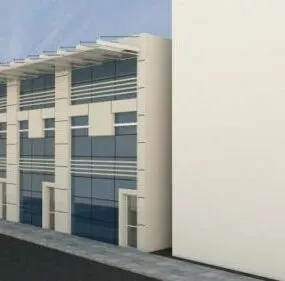 Townhouse Building V1 3d model