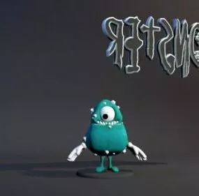 Monster One Eye 3d model