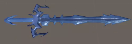 Cyberpunk Sword Blade 3d model
