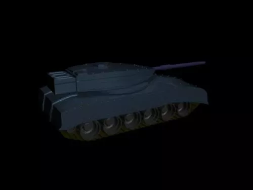 France Military Tank Panhard 3d model