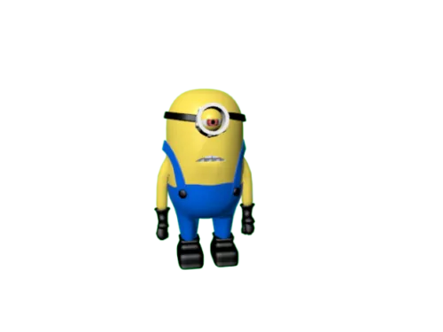 Minion Bored Character 3d model Minion Bored Character 3d model