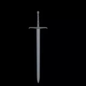 Medieval Weapon Sword 3d model