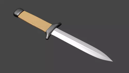 Kitchen Knives 3d model