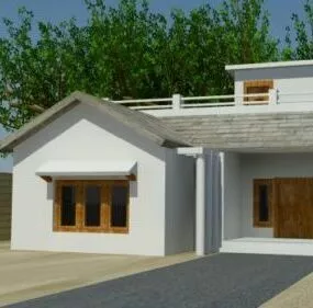 Country House V2 3d model