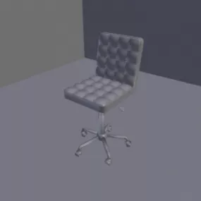 Simple Chair Office Room 3d model