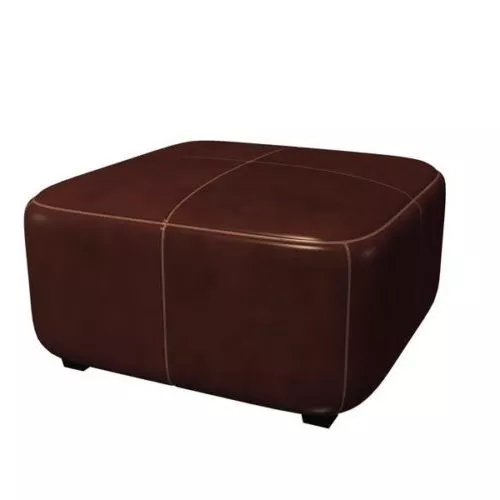 Blanket Wrinkle On Ottoman 3d model