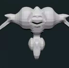 Robot Lowpoly Concept 3d model