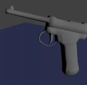Pistol Handgun Weapon 3d model