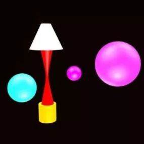 Simply Lamp 3d model