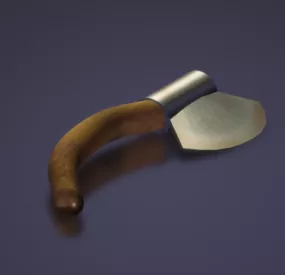 Cartoon Axe 3d model