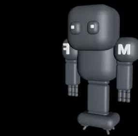 Robot Basic Shaped 3d model
