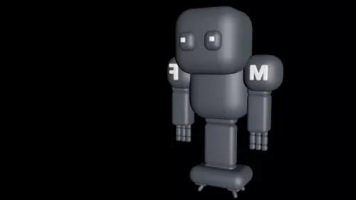 Robot Toy Dalek 3d model
