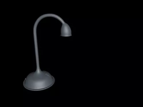 Iron Lamp 3d model Iron Lamp 3d model