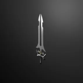 Anime Game Sword 3d model