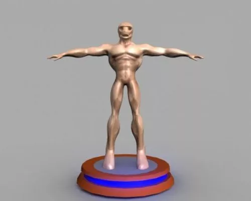 Alien Planet Man Character 3d model