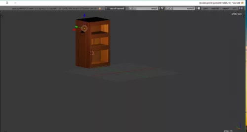 Cupboard Red Wood 3d model Cupboard Red Wood 3d model