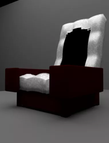 Lowpoly Chair 3d model Lowpoly Chair 3d model