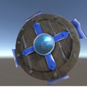 Gaming Shield 3d model