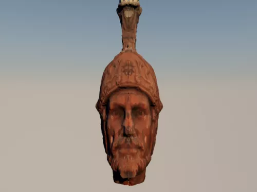 Rustic Bust Statue 3d model Rustic Bust Statue 3d model