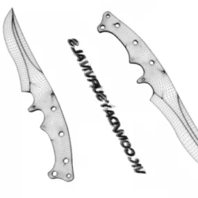 Knife Gaming 3d model