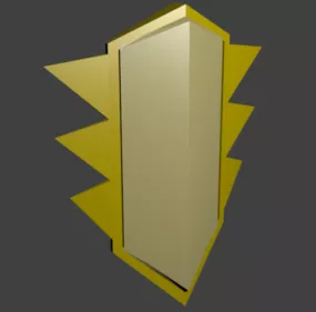 Shield Design 3d model