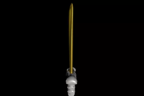 Claymore Sword Weapon 3d model