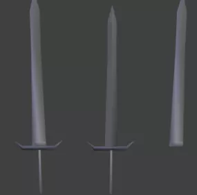 Fantasy Swords Pack 3d model