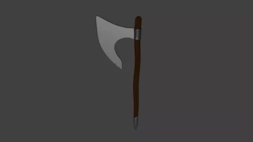 Chinese Broad Sword 3d model
