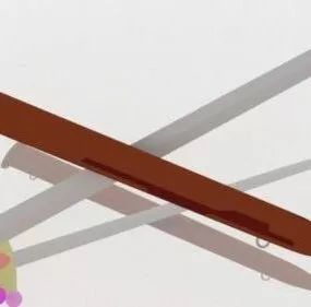 Wood Sword 3d model
