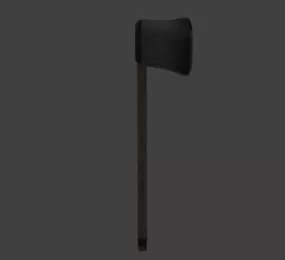 Old Rustic Axe V1 3d model